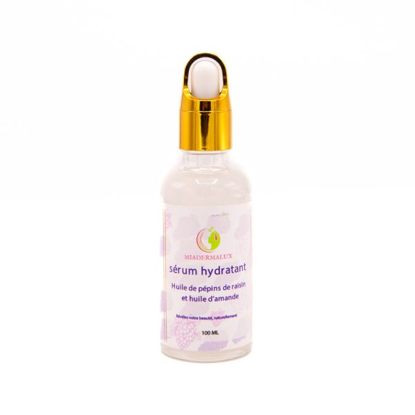 Sérum Hydratant/Éclaircissant (Flacon avec pipette dorée)